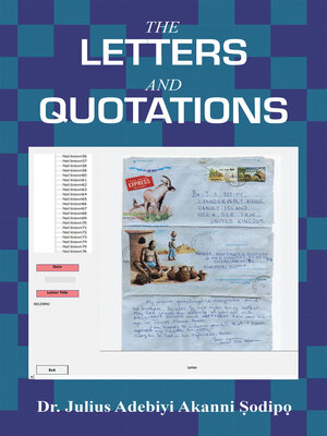 cover image of The Letters  and  Quotations